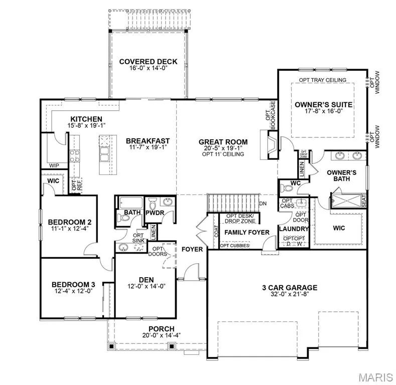 Floor plan — 17300 Main Street, Wildwood, MO 63040