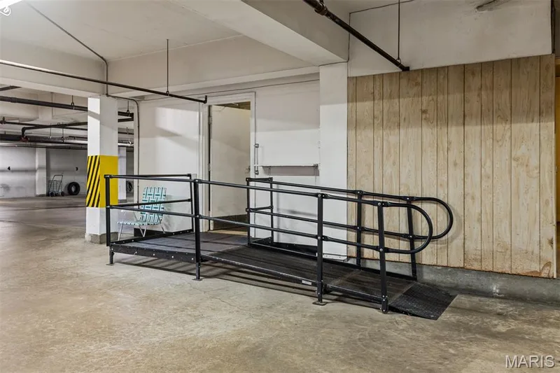 Ramp from garage to elevator — 1511 Hampton Hall Drive #10, Chesterfield, MO 63017