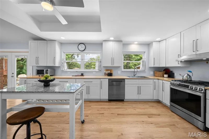 Gas range, dishwasher and refrigerator are included — 312 Diplomat Lane, Chesterfield, MO 63017