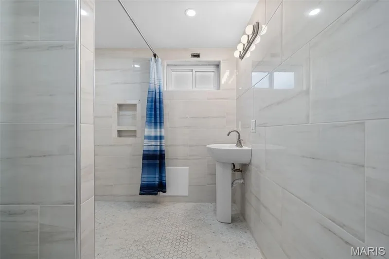2nd lower level bathroom — 312 Diplomat Lane, Chesterfield, MO 63017