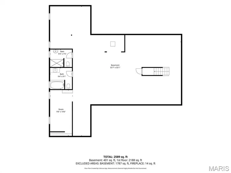 basement — 312 Diplomat Lane, Chesterfield, MO 63017