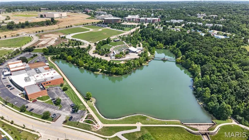 This home sets between two lakes — 16529 Waterfront Avenue, Chesterfield, MO 63017