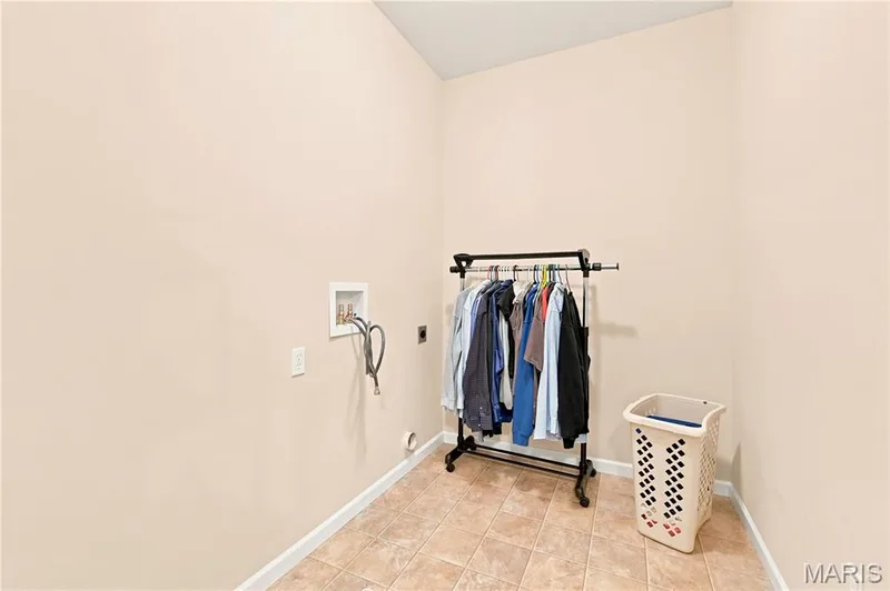 Laundry area with electric dryer hookup — 226 City Gate Lane, St Charles, MO 63303