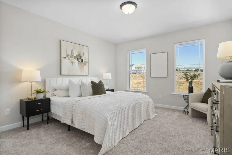 Photo representation of a similar home.  Some features shown may be optional upgrades. — 734 Barnwood Hill Drive, O'Fallon, MO 63385