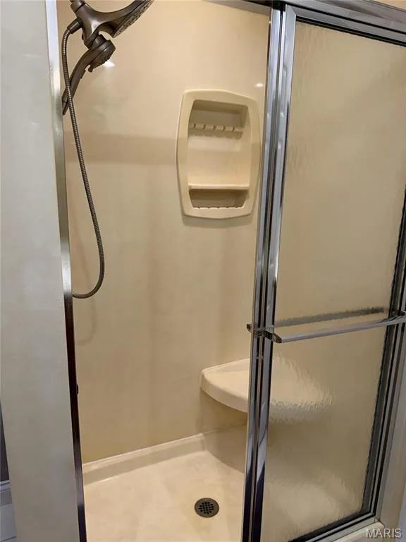 primary bathroom shower — 14238 Kinderhook Drive, Chesterfield, MO 63017