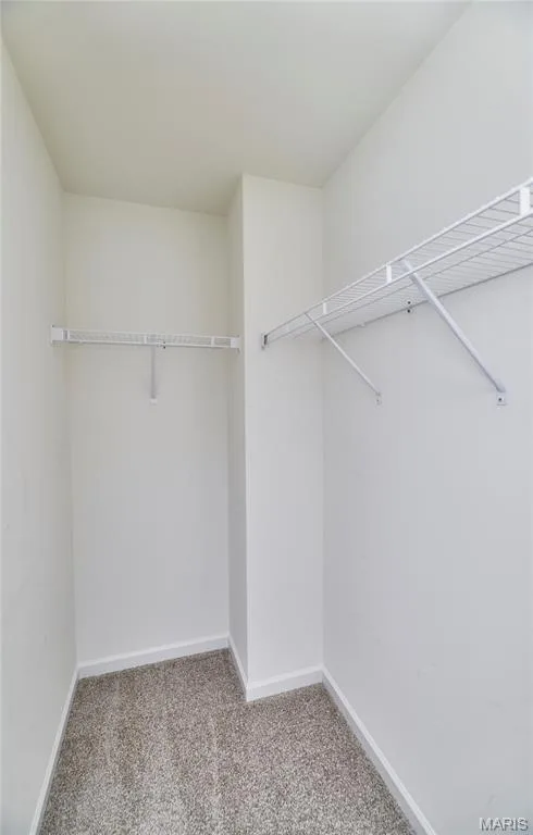 The primary bedroom walk-in closet. — 133 Day Lily Lane, Wentzville, MO 63385