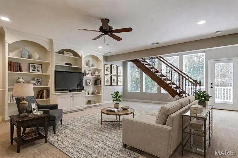 Like new lower level with more builtins. — 1209 Silver Fern Drive, Lake St. Louis, MO 63367