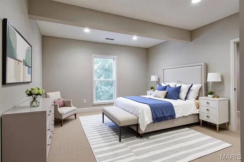 Lower level bedroom. Your guests will not want to leave! — 1209 Silver Fern Drive, Lake St. Louis, MO 63367