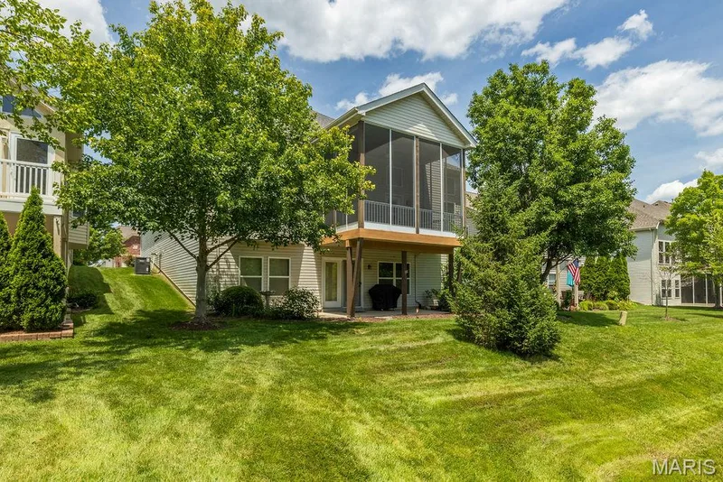 Mature trees to offer privacy — 14 Burgundy Place Drive, Dardenne Prairie, MO 63368