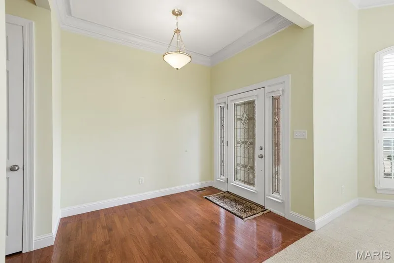 Hardwood entry foyer — 14 Burgundy Place Drive, Dardenne Prairie, MO 63368
