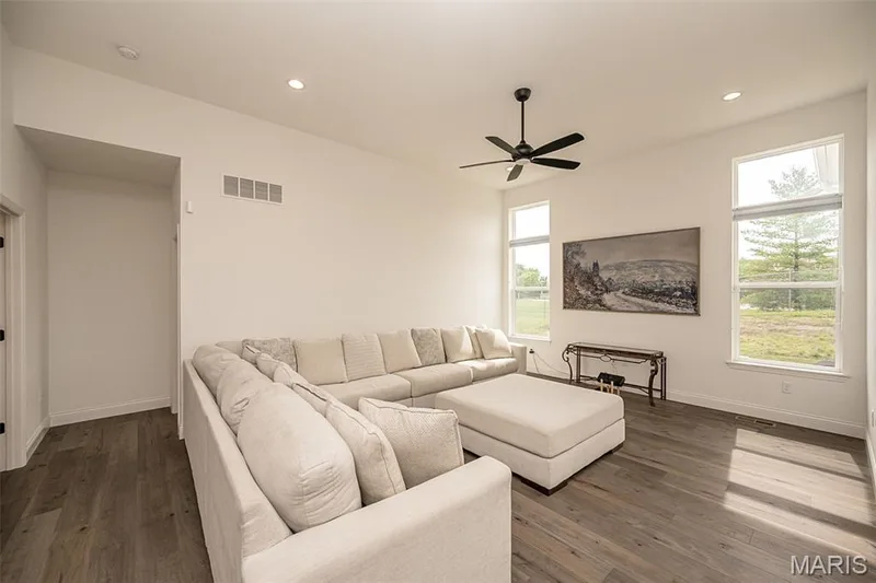 Great Room has recessed lighting and large windows for lots of natural light — 325 Gailin Drive, Lake St. Louis, MO 63367