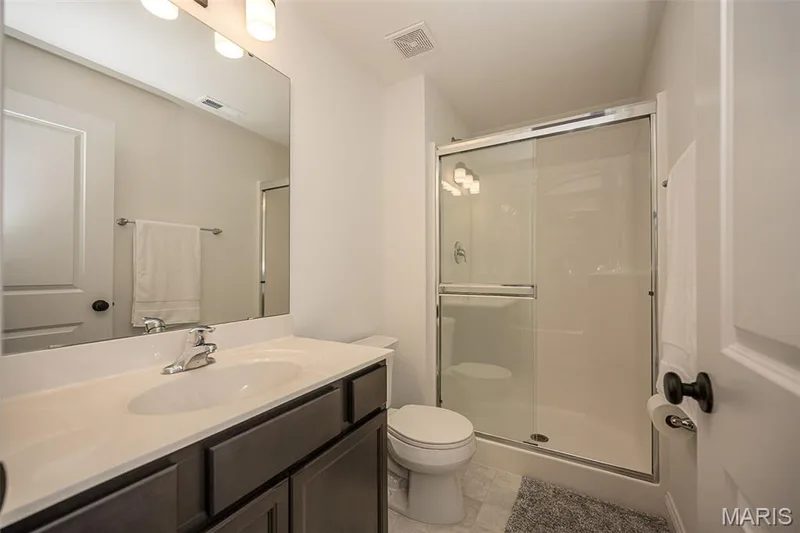 Lower Level full bathroom — 325 Gailin Drive, Lake St. Louis, MO 63367
