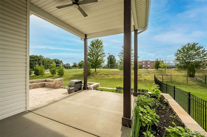 Cover patio off the Kitchen — 325 Gailin Drive, Lake St. Louis, MO 63367