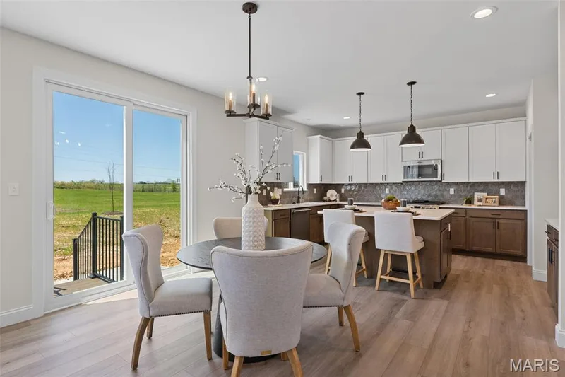 Breakfast area with view of Kitchen — 305 Healthy Way, St Charles, MO 63304