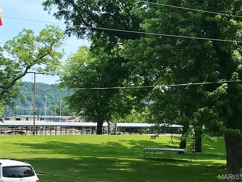 view of the marina on the Mississippi River — 1325 2nd Street, Portage Des Sioux, MO 63373