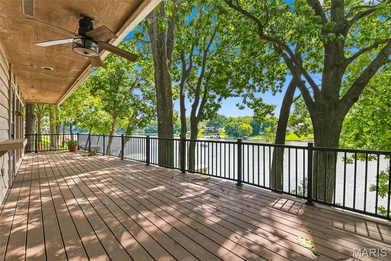 Newer Wrap Around Maintenance Free Deck — 4 Harbor Point Court, Lake St. Louis, MO 63367