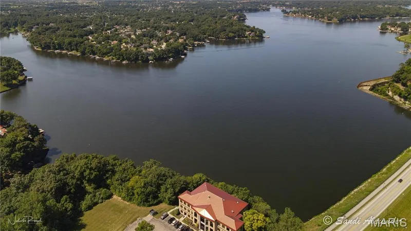 Lake Saint Louis, Missouri Aerial View — 4 Harbor Point Court, Lake St. Louis, MO 63367