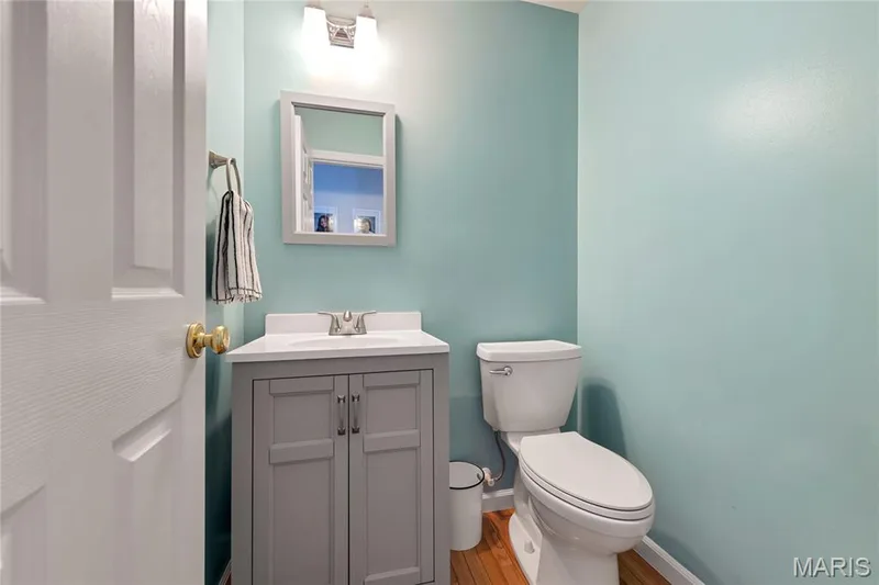 A half bath can be found on the main floor of Bear Fountain Run — 2304 Bear Fountain Run, Wentzville, MO 63385