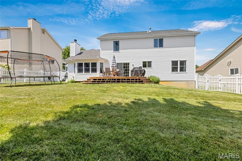 Plenty of green space in the back yard! — 2304 Bear Fountain Run, Wentzville, MO 63385