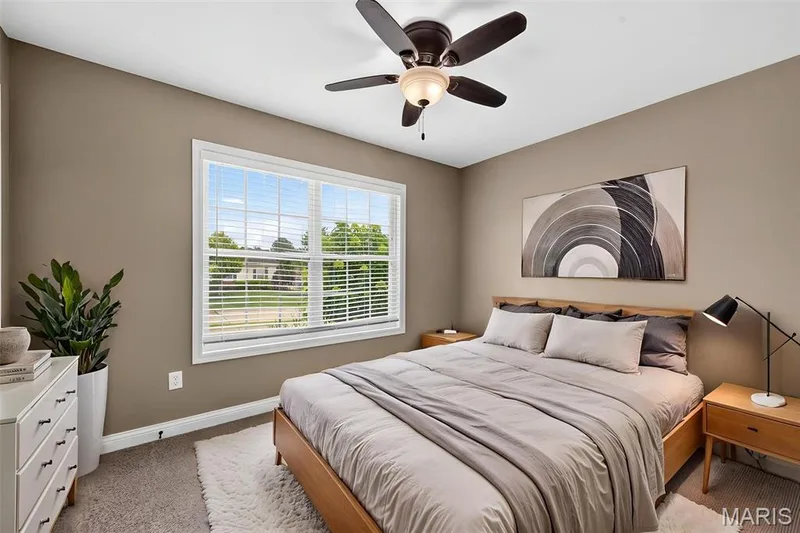 Bedroom 2 - Virtually staged — 159 Shadow Pointe Drive, Wentzville, MO 63385