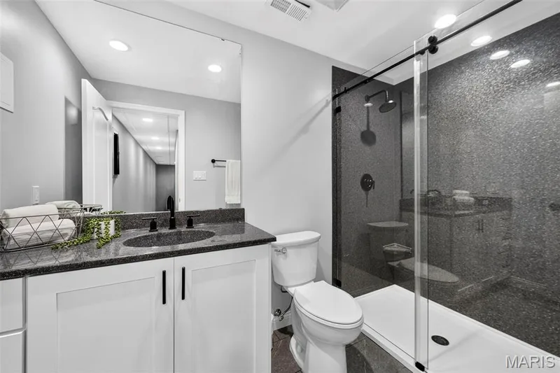 Lower level bathroom — 159 Shadow Pointe Drive, Wentzville, MO 63385
