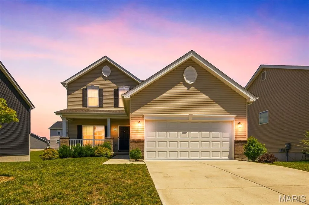 219 Burrograss Drive, Wentzville, MO 63385 — listing photo 1 of 46
