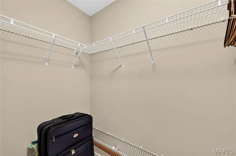 One of 2 Primary Ensuite Bedroom WI Closets — 3201 Bear Tracks Drive, Wentzville, MO 63385