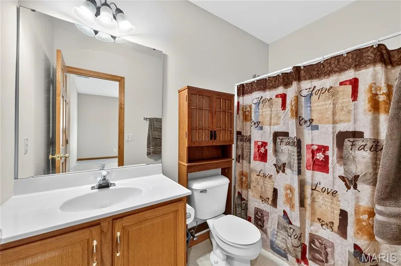 Lower Level #3 Bathroom — 3201 Bear Tracks Drive, Wentzville, MO 63385