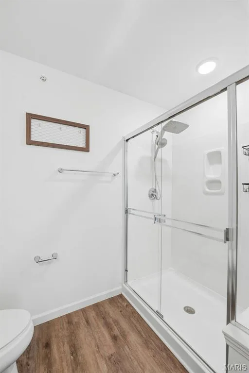 En-suite  primary bathroom with walk-in shower — 321 Bordeaux Way, St Peters, MO 63376