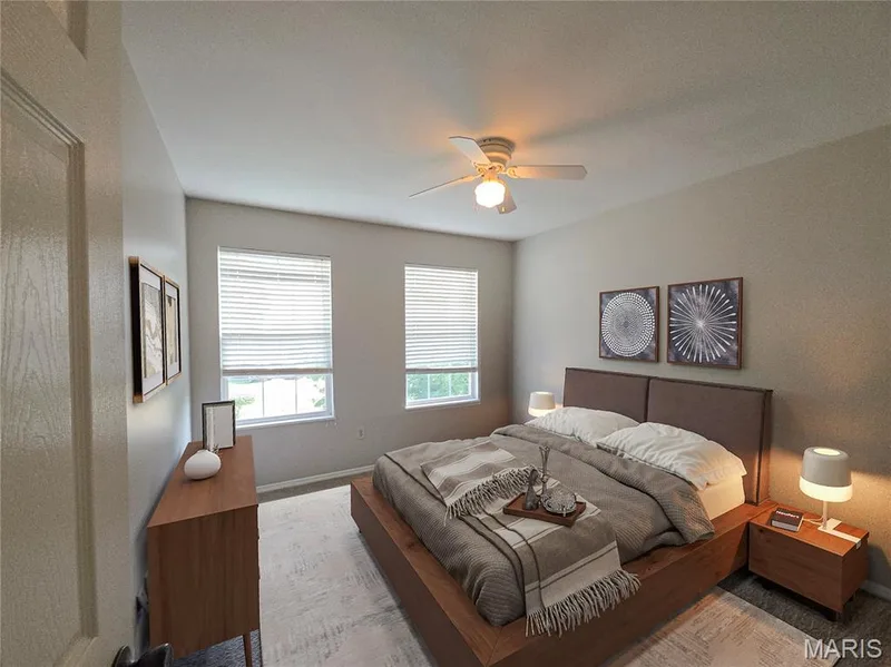 photo virtually staged — 1455 Chambers Drive, O'Fallon, MO 63366