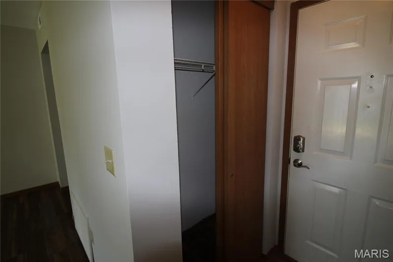 coat closet at entry way — 1502 Surrey Lane, St Peters, MO 63304