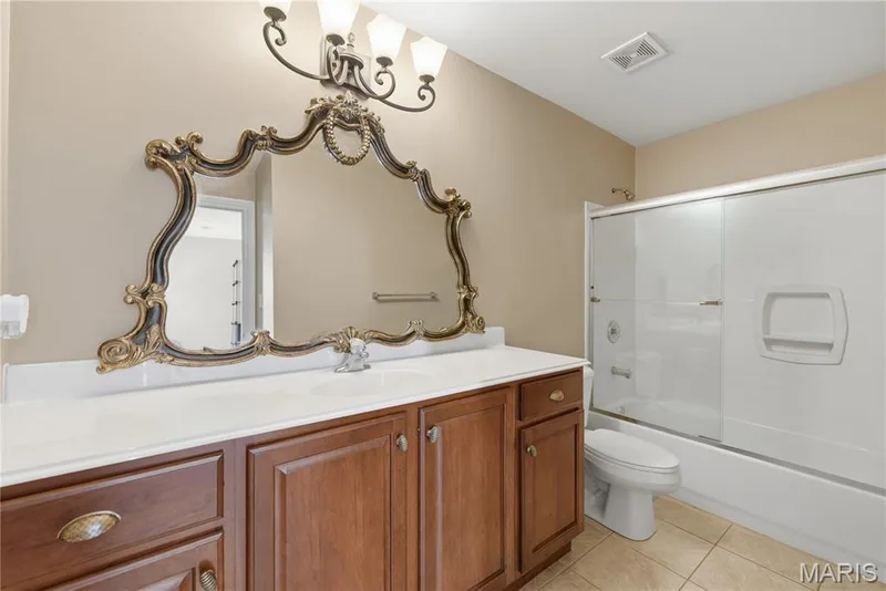 Third full bath on the second floor — 5500 Wooded Creek Drive, O'Fallon, MO 63304