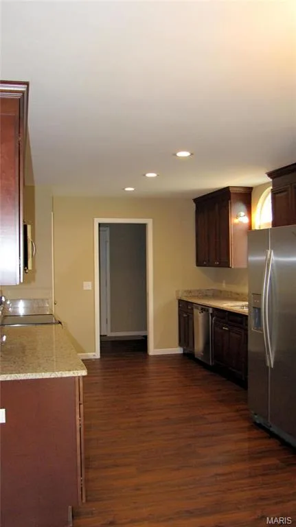 Kitchen from breakfast dining area — 114 Fallon Villa Court, O'Fallon, MO 63368