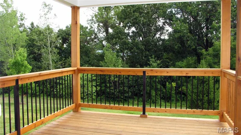 Covered deck — 114 Fallon Villa Court, O'Fallon, MO 63368