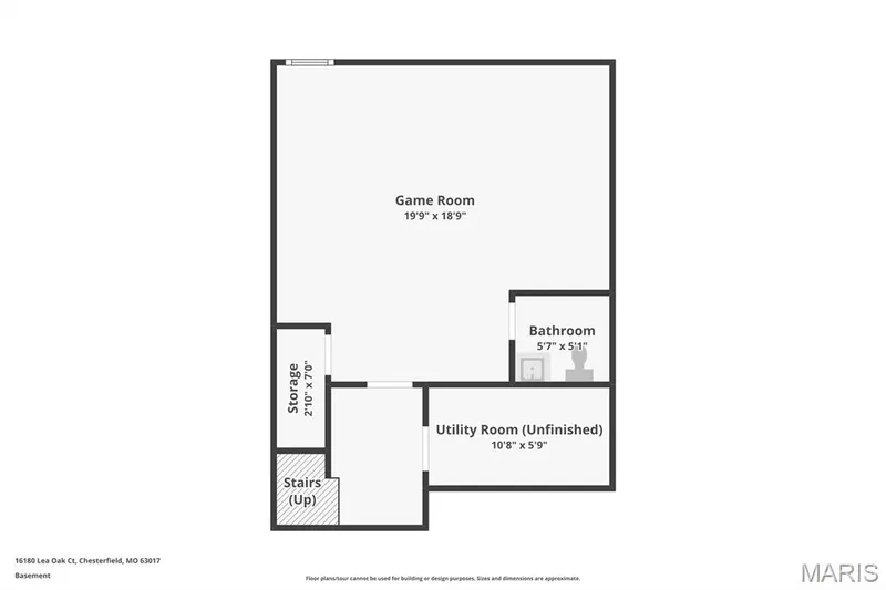 Floor plan — 16180 Lea Oak Court, Chesterfield, MO 63017