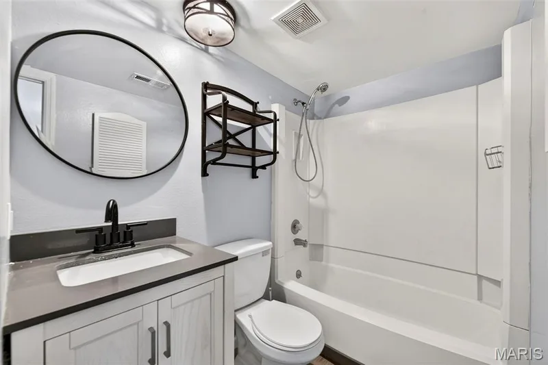 Bathroom attached to Bedroom — 2701 Falcons Way #132, St Charles, MO 63303