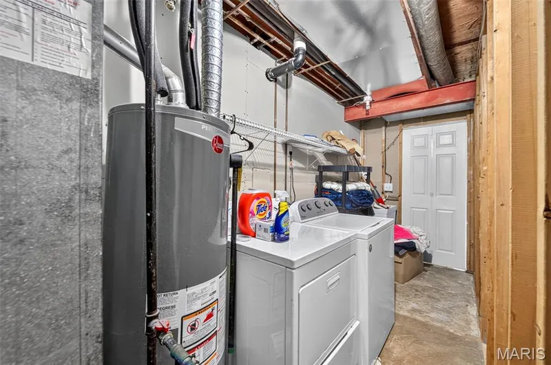 Laundry and utility area — 2701 Falcons Way #132, St Charles, MO 63303