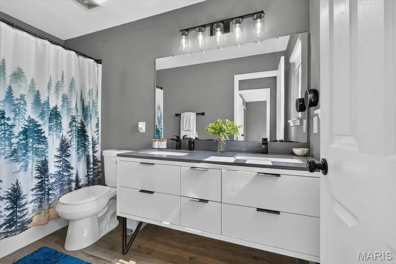 second level full bath — 206 Hawksbury Place, O'Fallon, MO 63368
