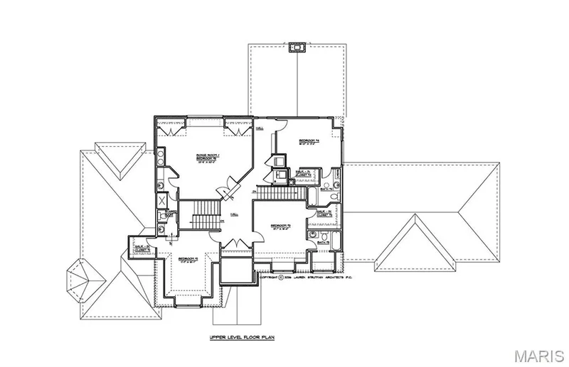 Upper Level floor plan — 16404 Clayton Road, Wildwood, MO 63011