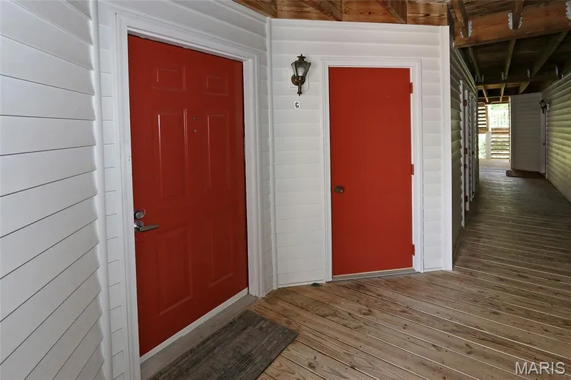 front door and storage room door — 116 Jubilee Hill Drive #G, Wildwood, MO 63040