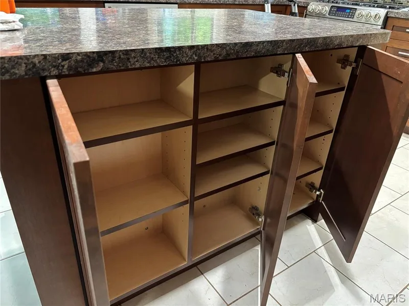 generous extra handy storage for all those big appliances, bowls, and pans. — 44 Wilderness Lane, Defiance, MO 63341