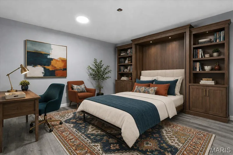Or would you have an office/bedroom with Murphy bed? — 44 Wilderness Lane, Defiance, MO 63341