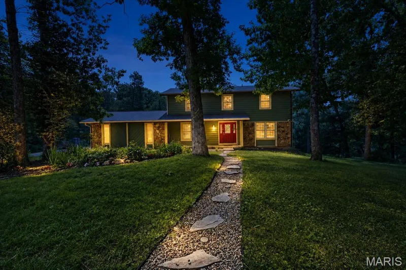 Staged Night View — 44 Wilderness Lane, Defiance, MO 63341