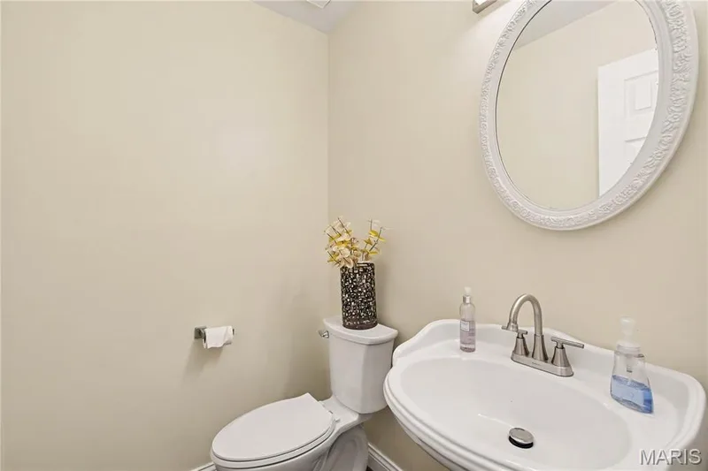 Half bath on main floor — 22 Normandy Drive, Lake St. Louis, MO 63367
