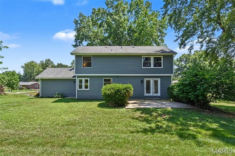 Back of home and backyard — 22 Normandy Drive, Lake St. Louis, MO 63367