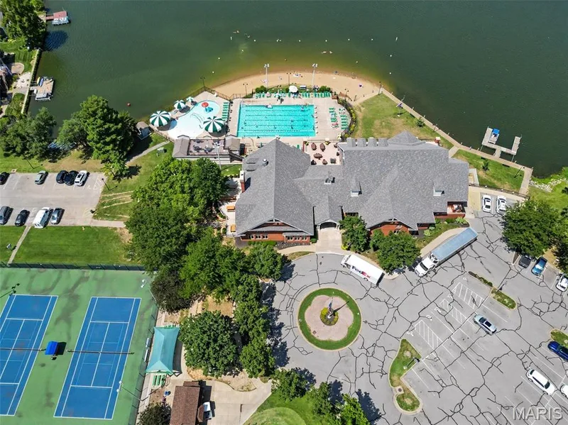 Clubhouse, pool, pickleball courts — 22 Normandy Drive, Lake St. Louis, MO 63367