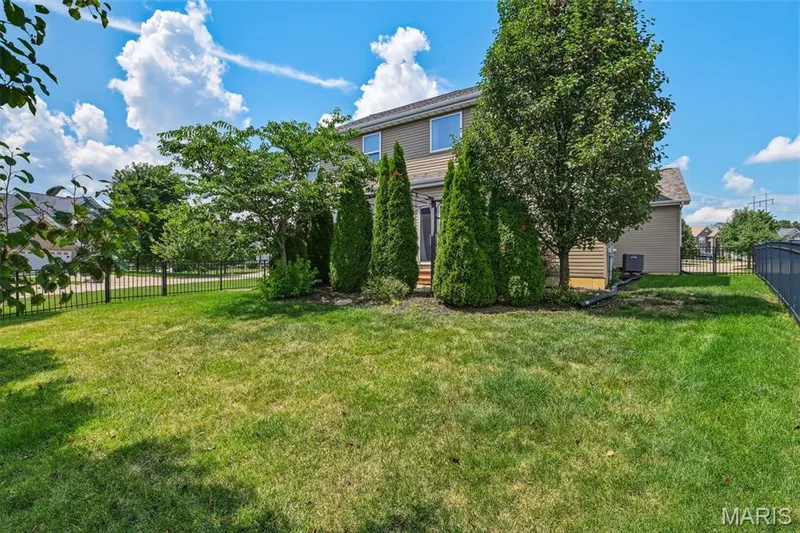 Private back Patio area. — 104 Towergate Drive, Lake St. Louis, MO 63367