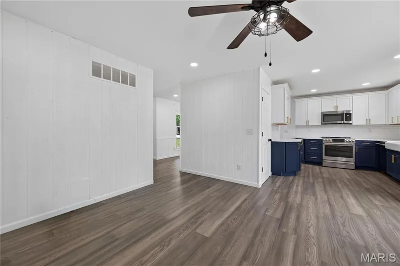 Family Room and Kitchen — 608 Mosport Drive, St Charles, MO 63304