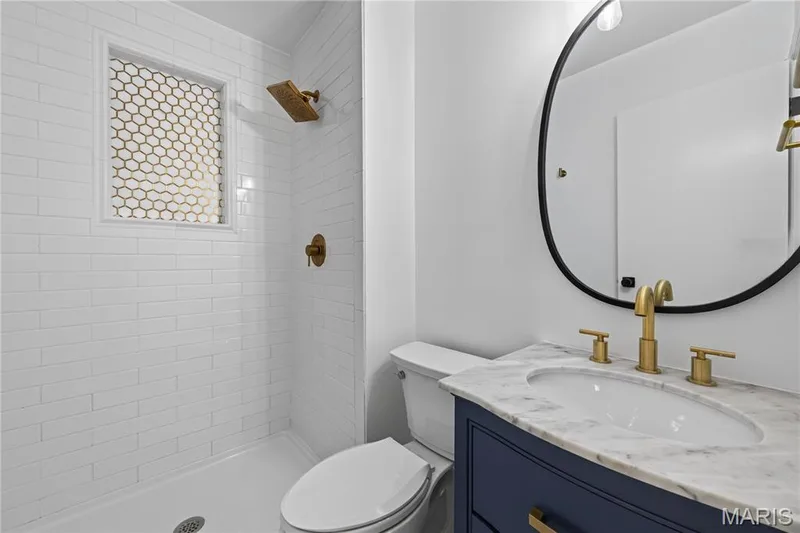 Custom Tile Shower in Primary Bath — 608 Mosport Drive, St Charles, MO 63304
