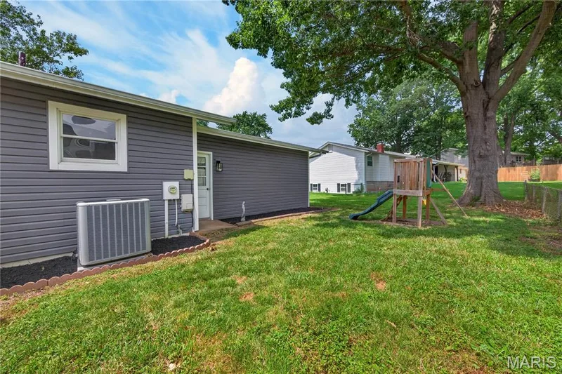 Garage Service Door to Backyard — 608 Mosport Drive, St Charles, MO 63304